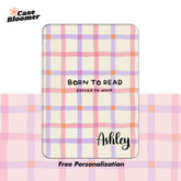 Born to Read Vibrant Color Kindle Case, Kobo Case, Free Personalization